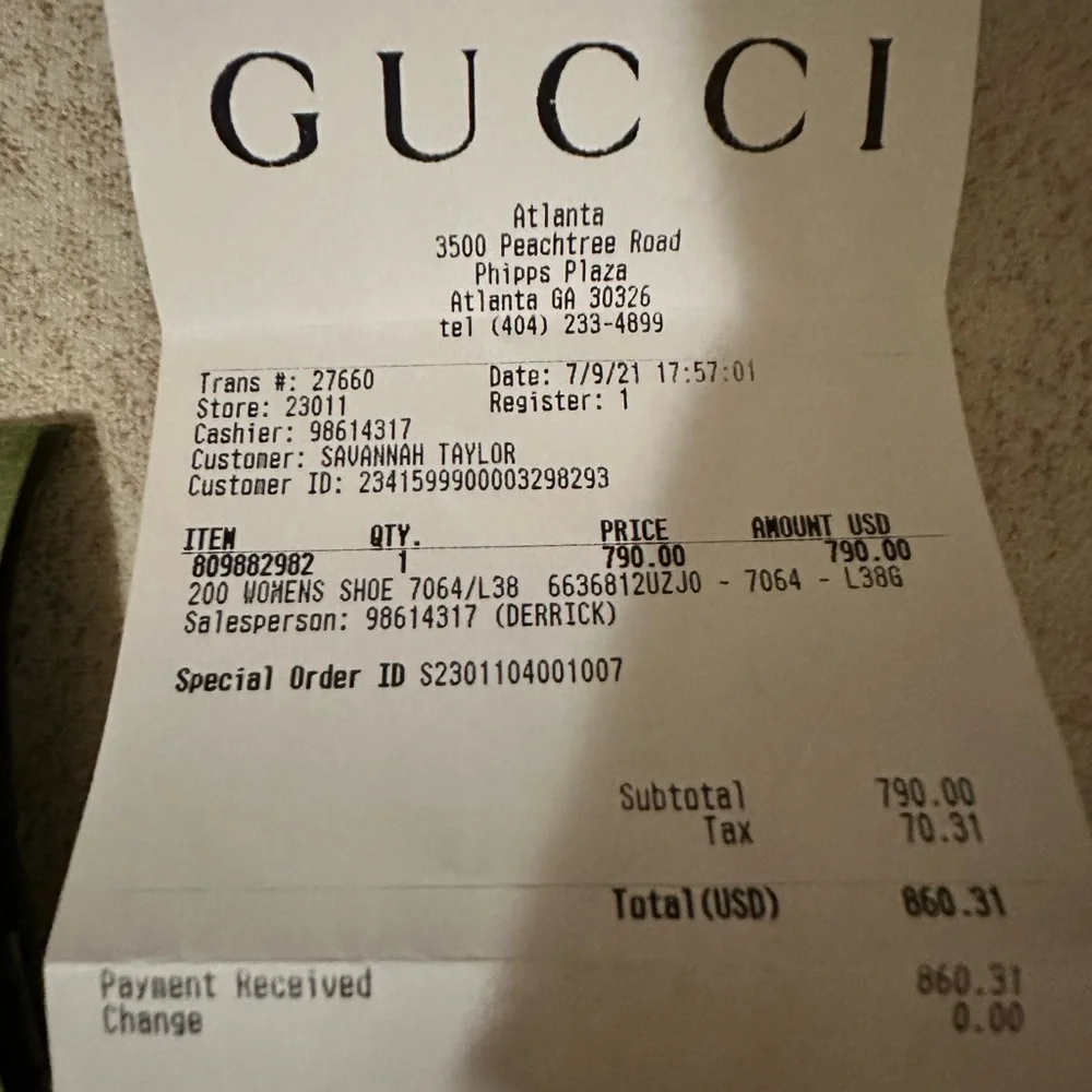 Gucci Womens Rhyton ‘GG Monogram - multi color’ - Picture 13 of 13